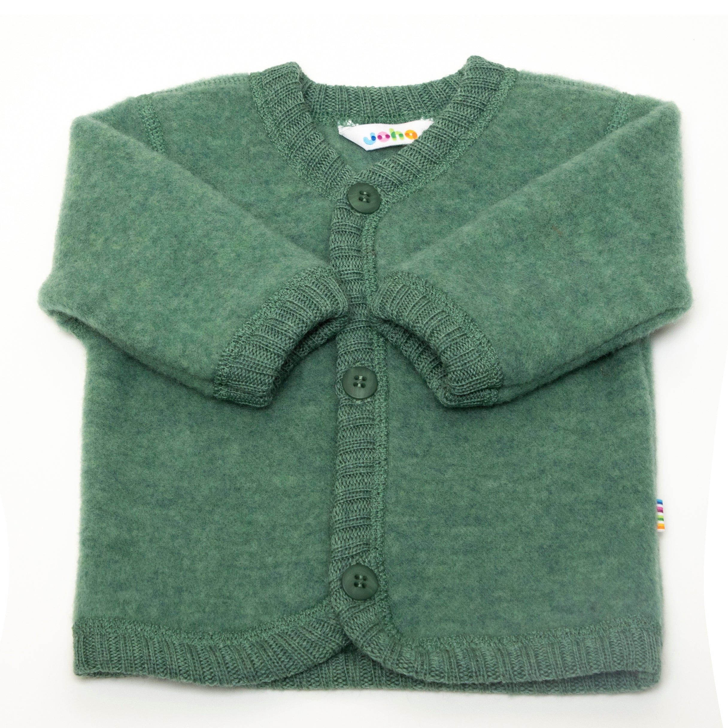 Joha Wollfleece Jacke grün