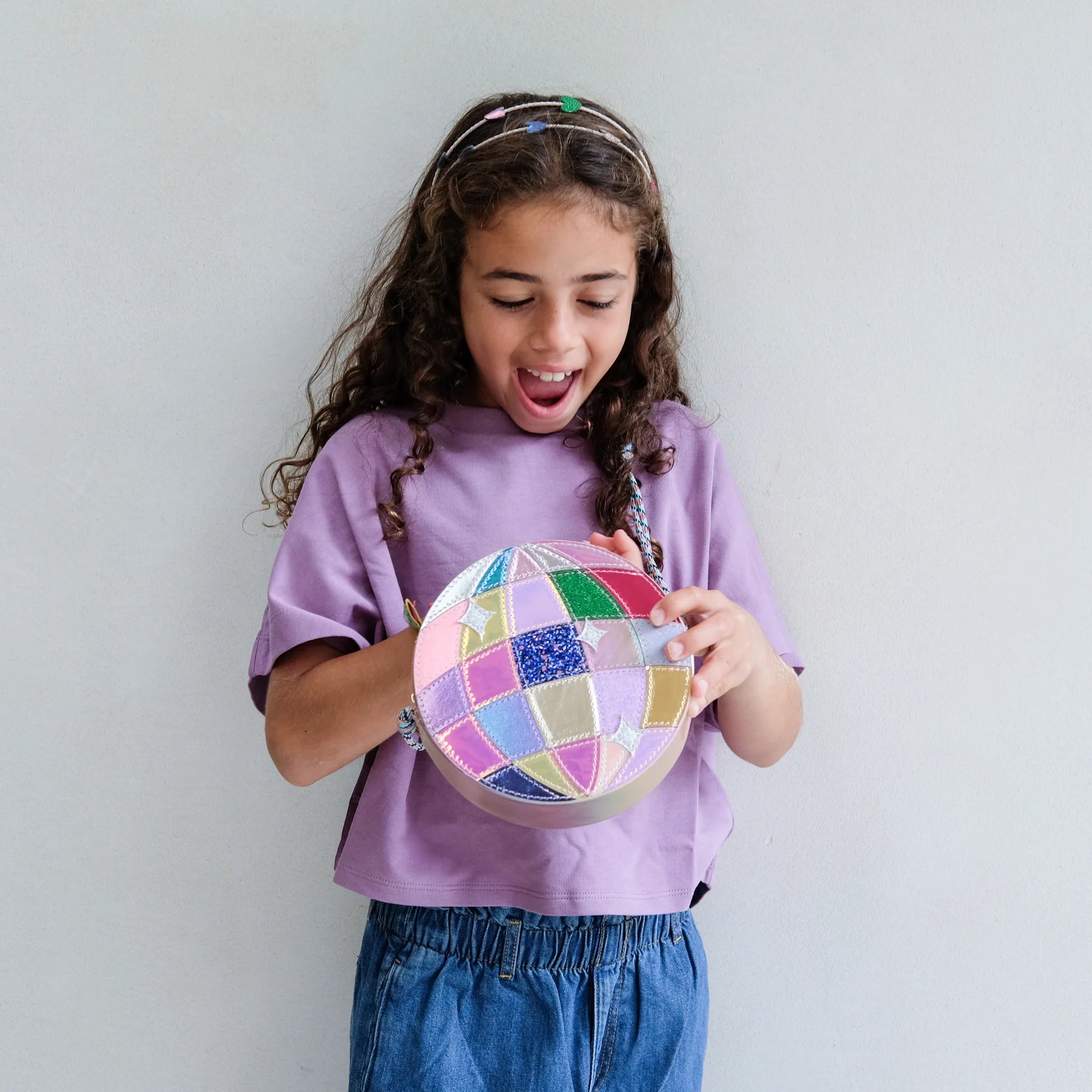 Mimi und Lula -Discokugel Tasche-