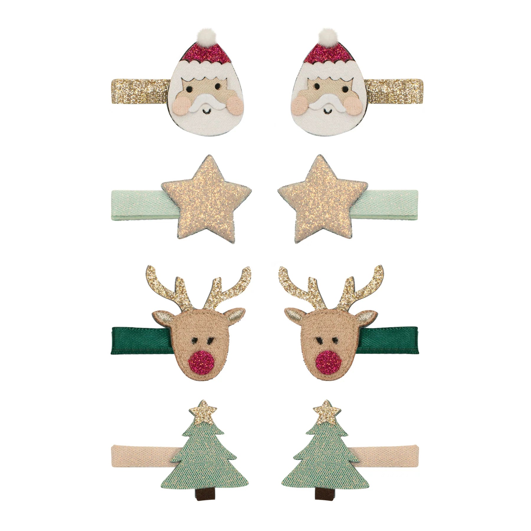 Mimi und Lula -Santa & Rudolph- mini Haarclips