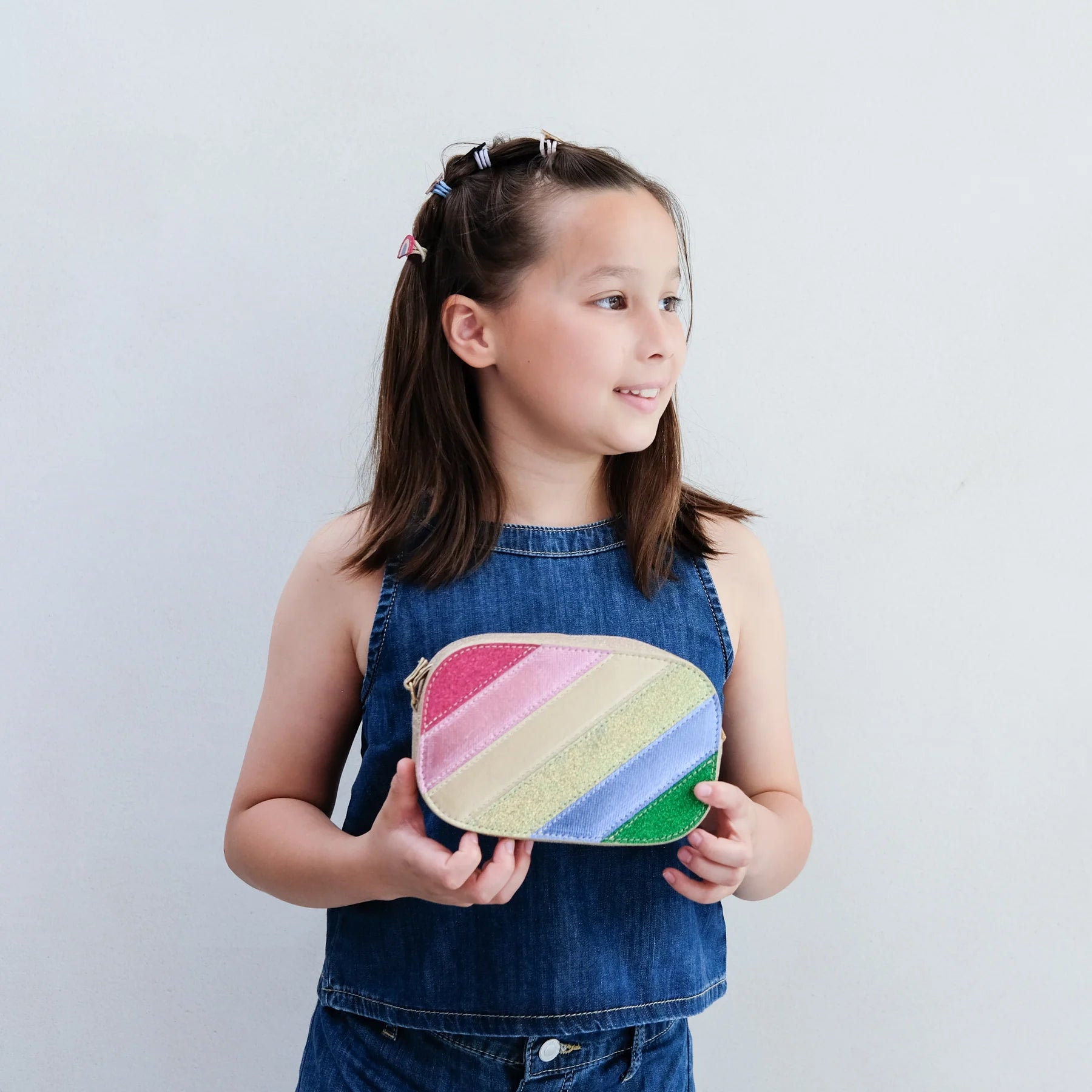 Mimi und Lula -Dazzle Regenbogen- Tasche