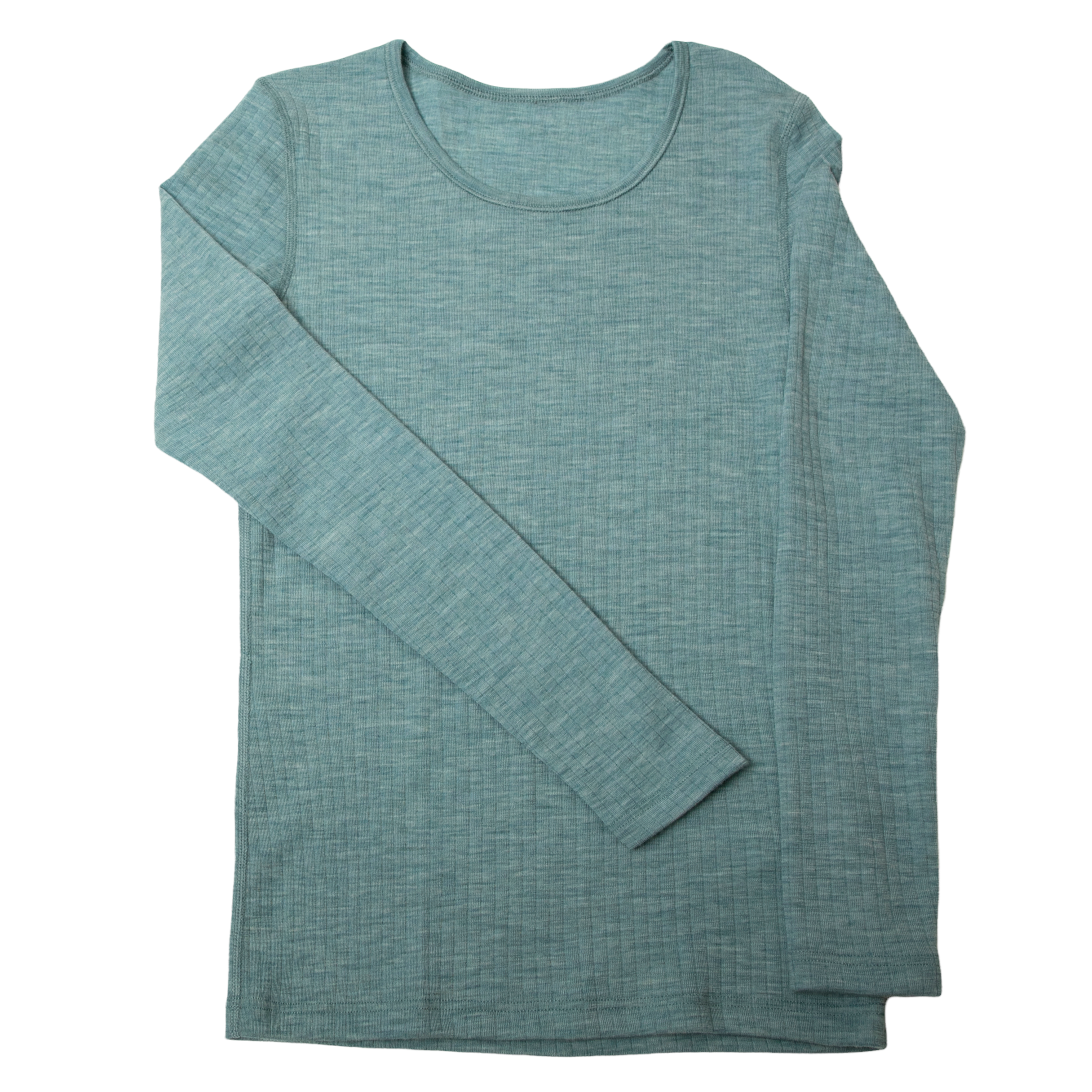 JOHA Merinowolle Longsleeve für Erwachsene 'mint'