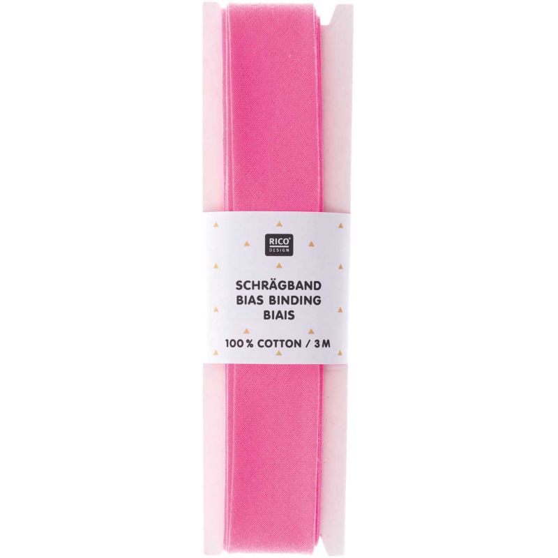 Schrägband 'neonpink' (2cmx3m)
