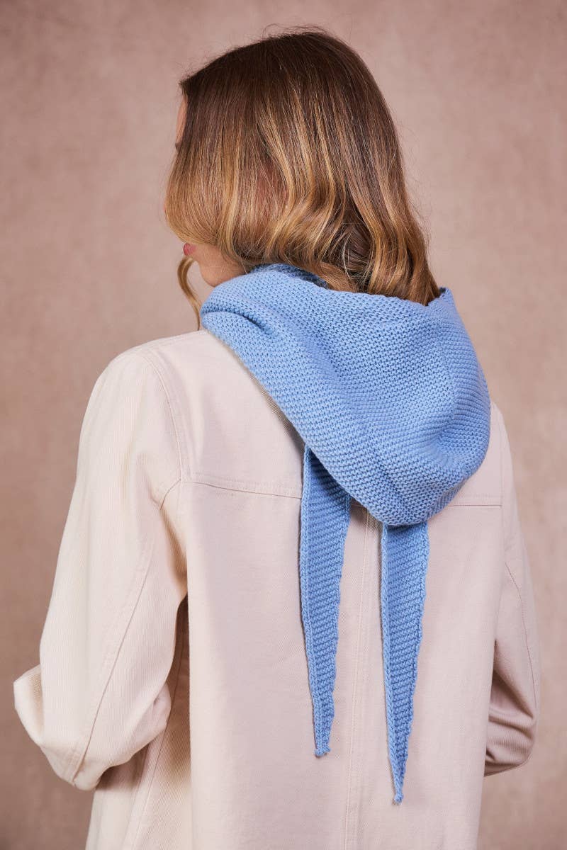 "Hood" Kapuzenschal Mütze Wolle