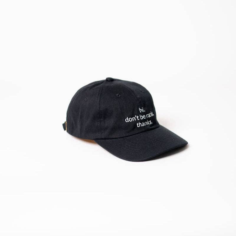 arrel  Hi. don't be racist. thanks. Premium Dad Cap - black & white