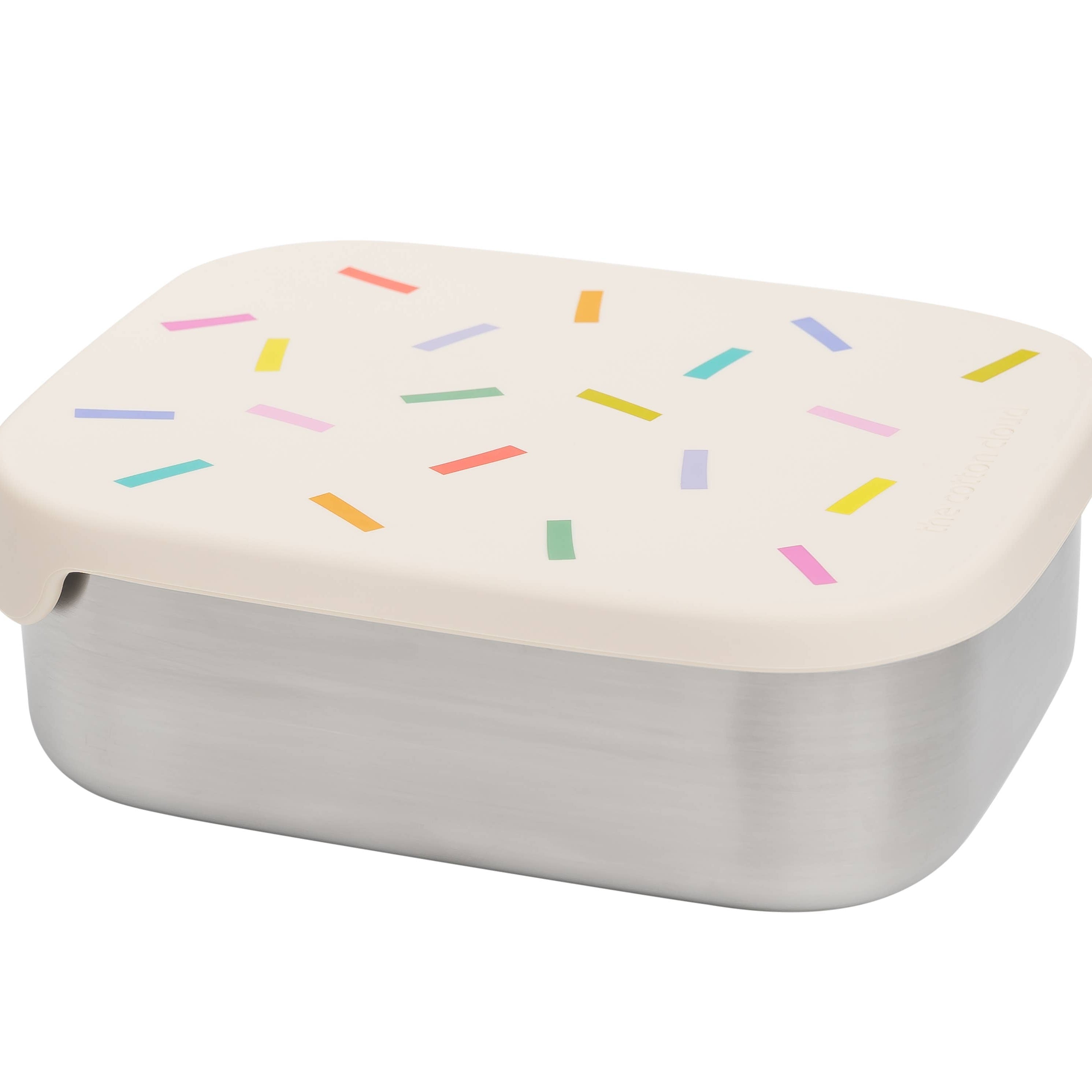 LUNCHBOX AUS EDELSTAHL MIT Fächern FÜR KINDERKONFetti