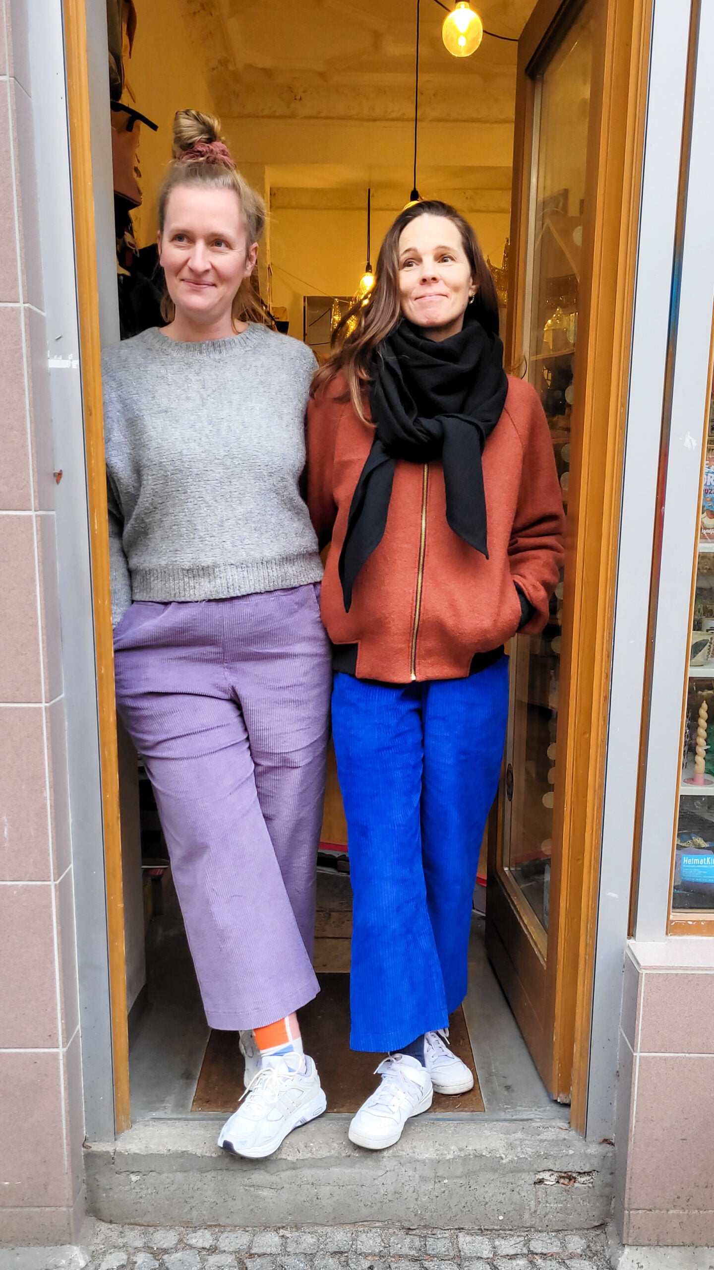 CORDULA Cord Culotte Ladies 'marine'