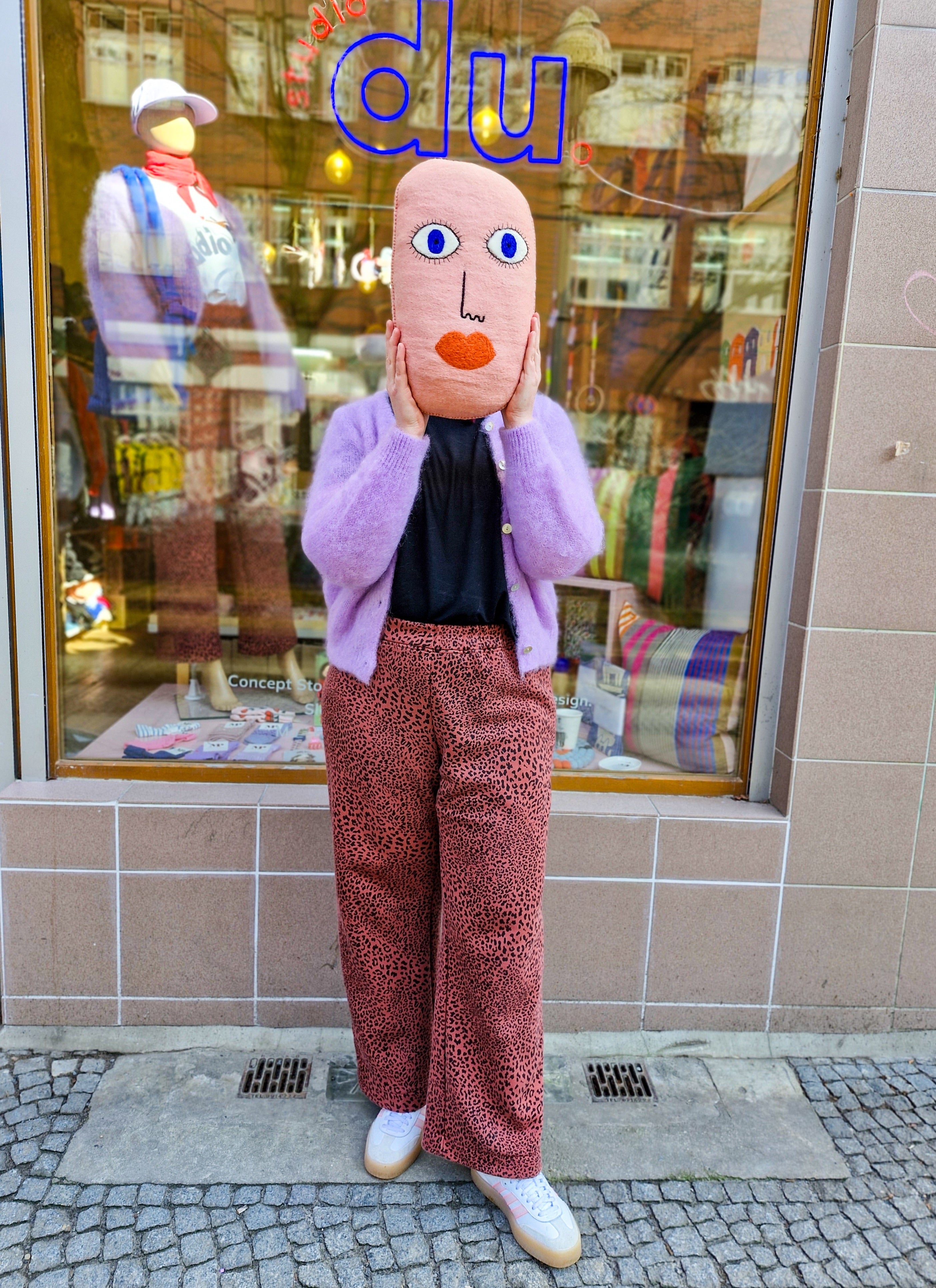 studio du. Cozy CORDULA Leo Sweat