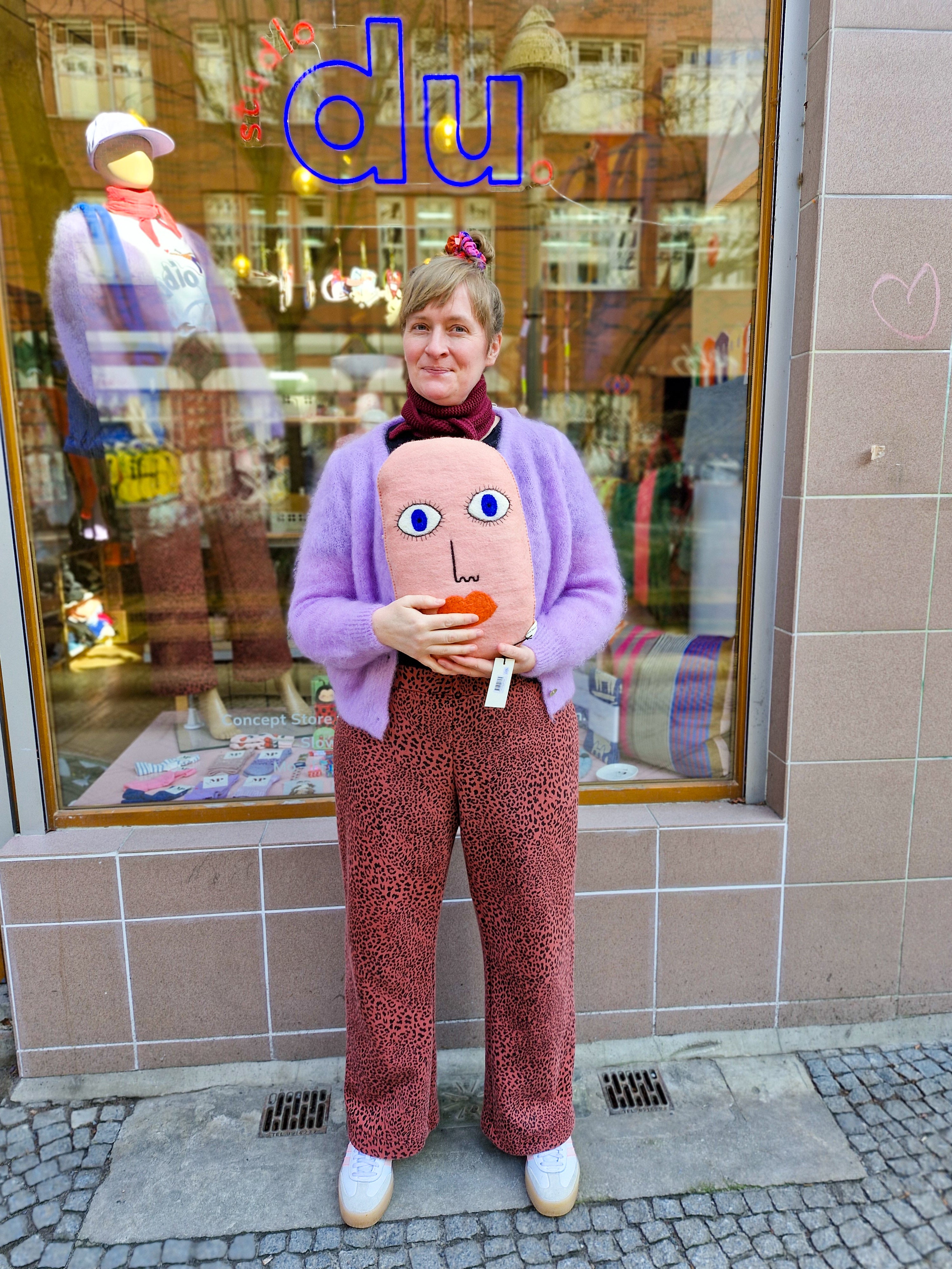 studio du. Cozy CORDULA Leo Sweat