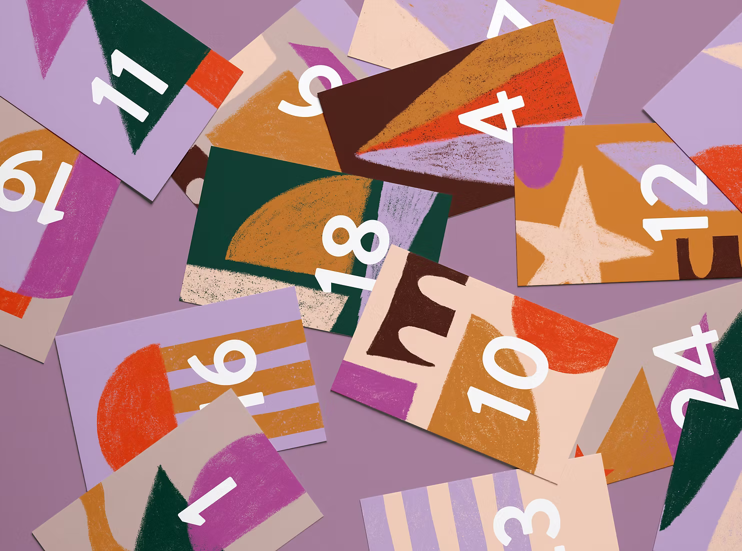 Adventskalenderkarten -Anna Beddig-