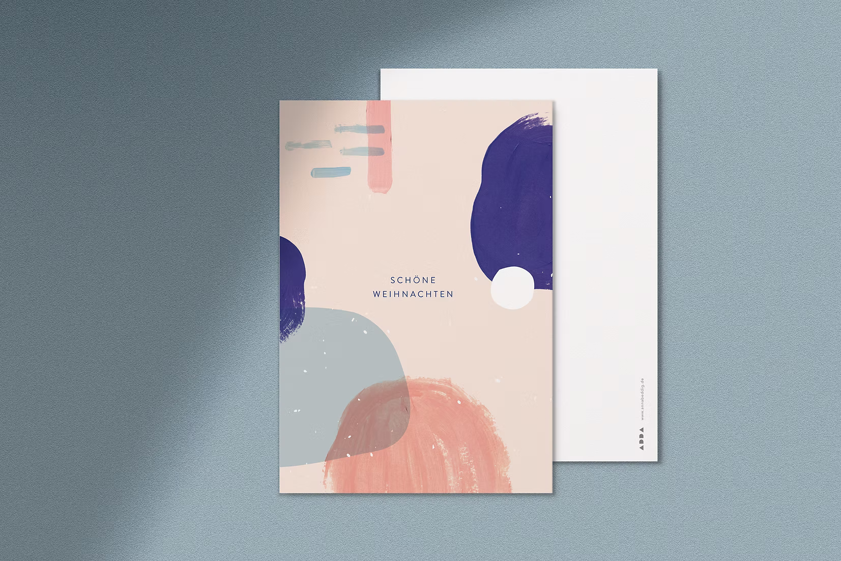 Postkarte Schöne Weihnachten -Anna Beddig-