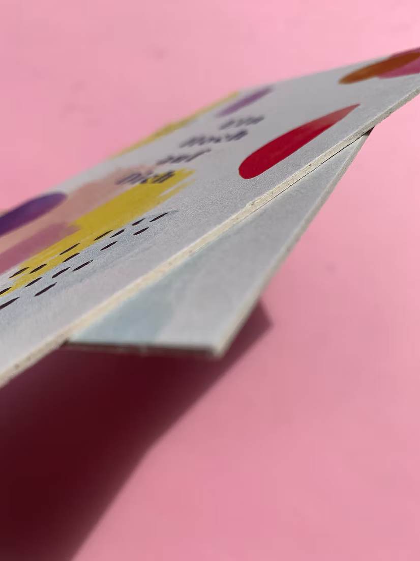 Postkarte Ein Hoch auf dich -Anna Beddig-