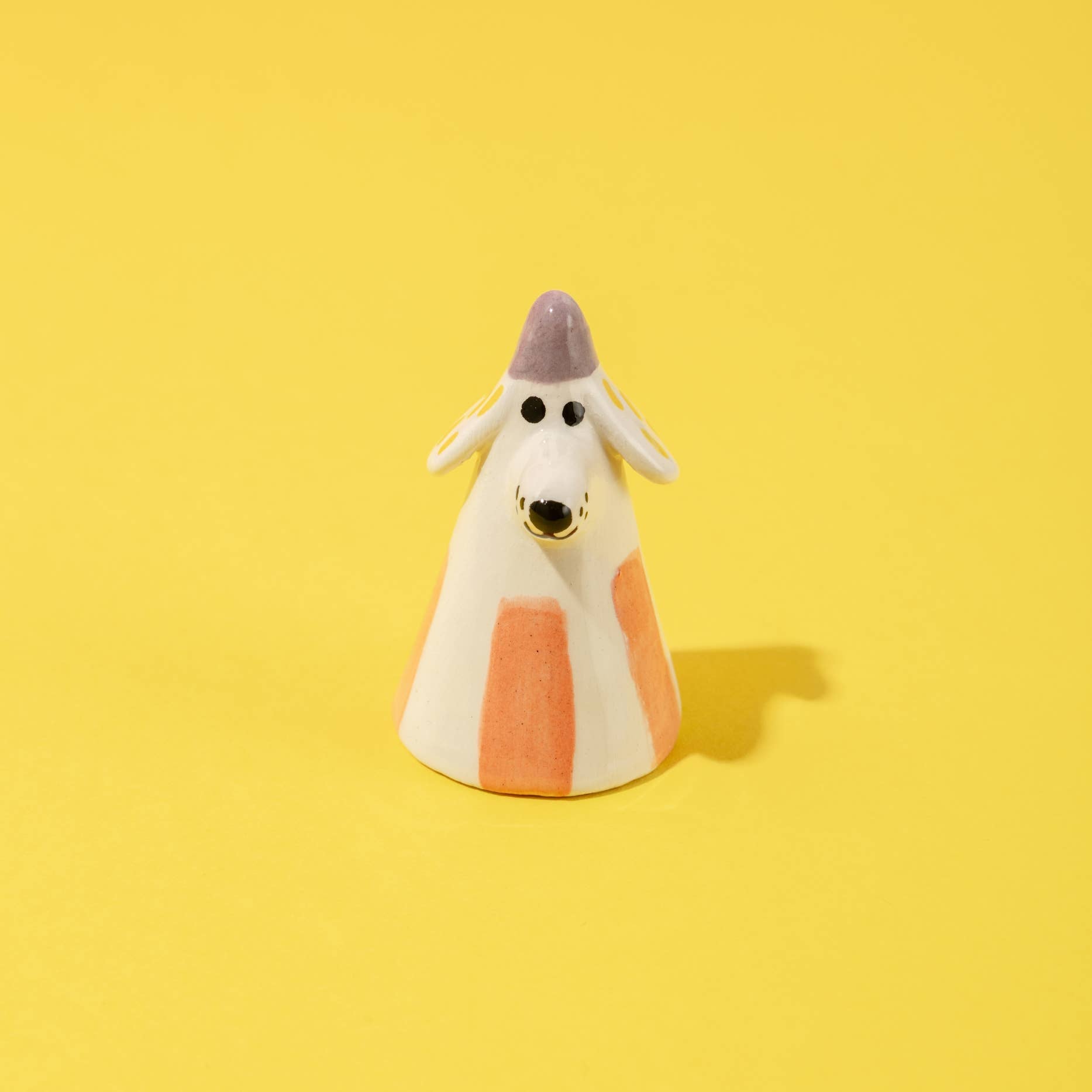 Ana Seixas Hund Orange / Kleine Schreibtischbegleiter Keramikstücke