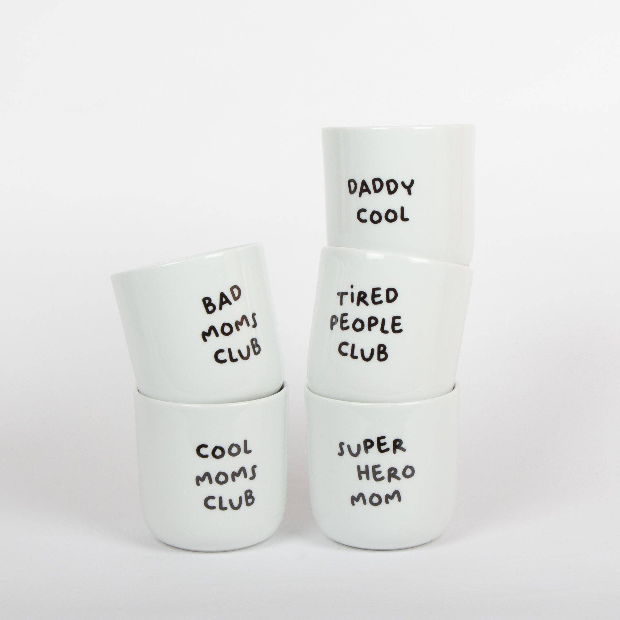 Frau Hansen - Becher Tired People Club (VE 6 Stück)