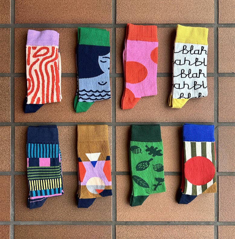 Donna Wilson Socken mit Meerjungfrauen-Motiv