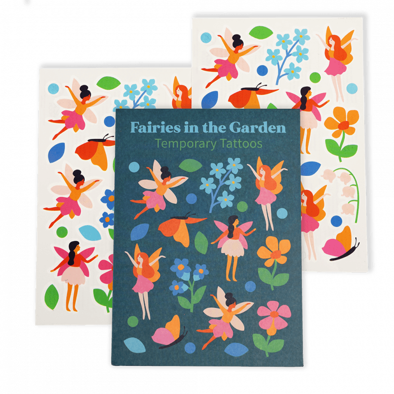 Tattoos 'Fairies in the garden'