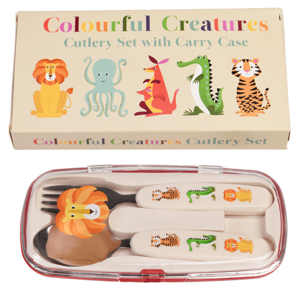 Besteck-Set 'Colourful Creatures'