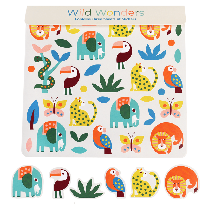 Aufkleber 'Wild Wonders'