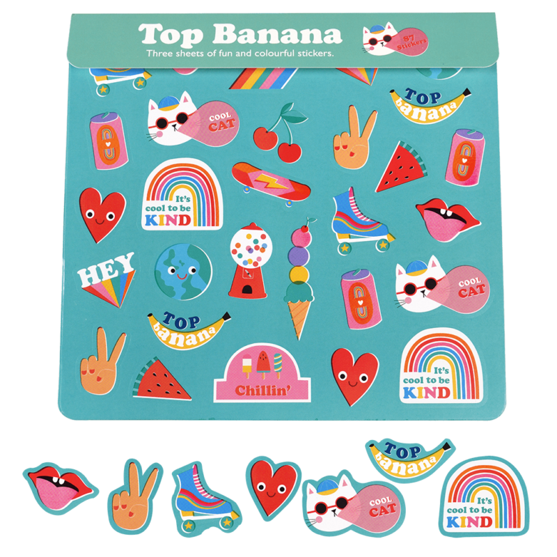 Aufkleber 'Top Banana'
