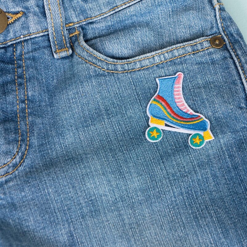 Aufbügel-Patch 'Roller Skate'