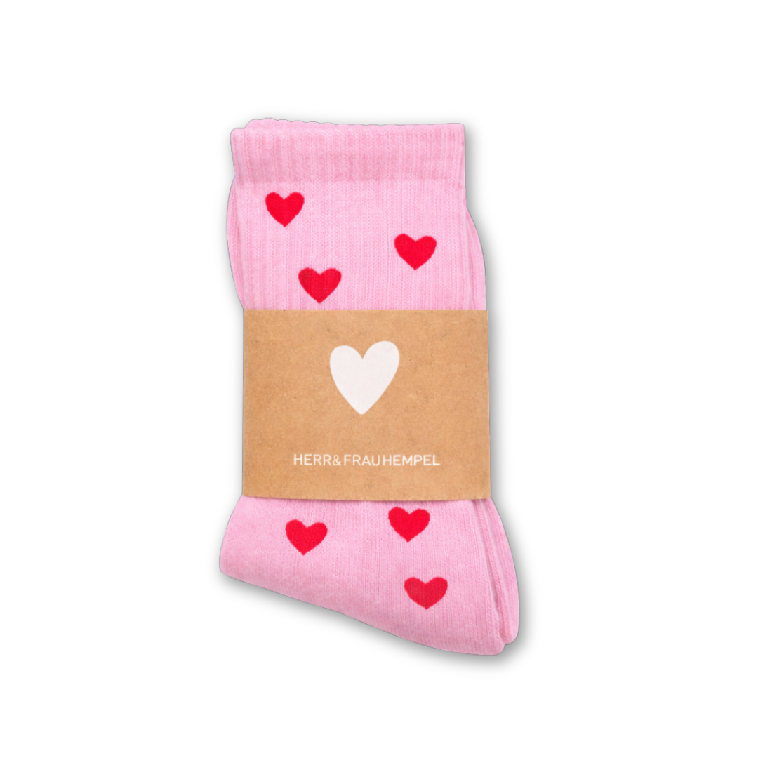 SOCKEN - Herzen  HerrundFrauHempel