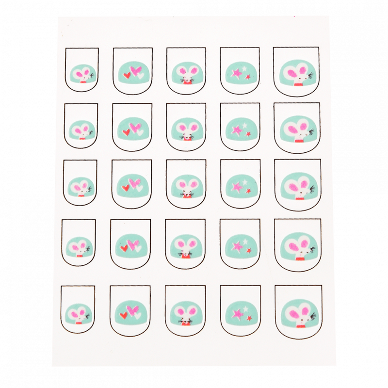 Nagelsticker 'Mimi and Milo'