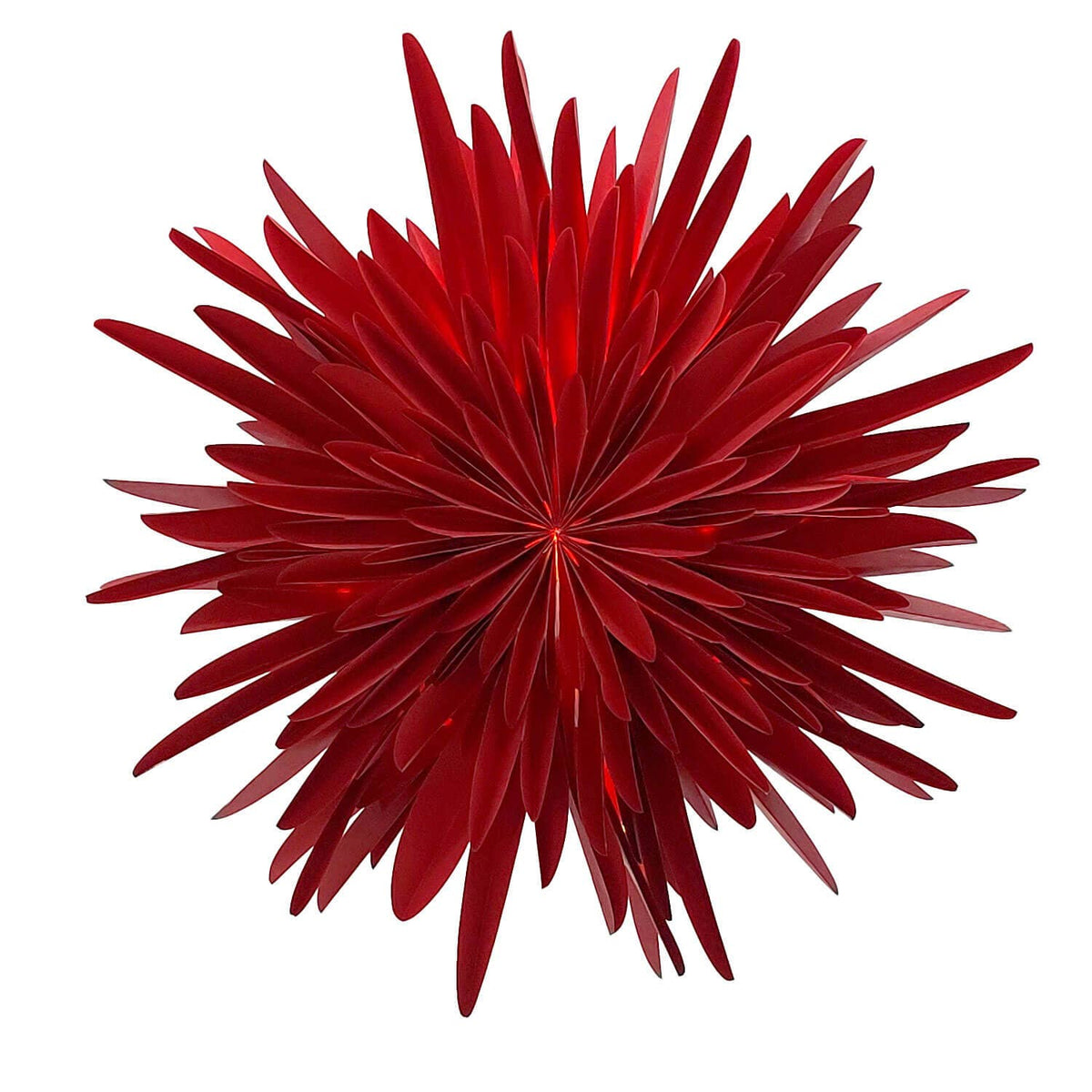 Mea-Living - Stella-Dalia, Pergamentpapier rot 40 cm