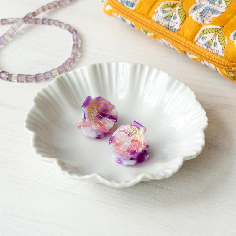 Seashells hair claw clips 2'er Set