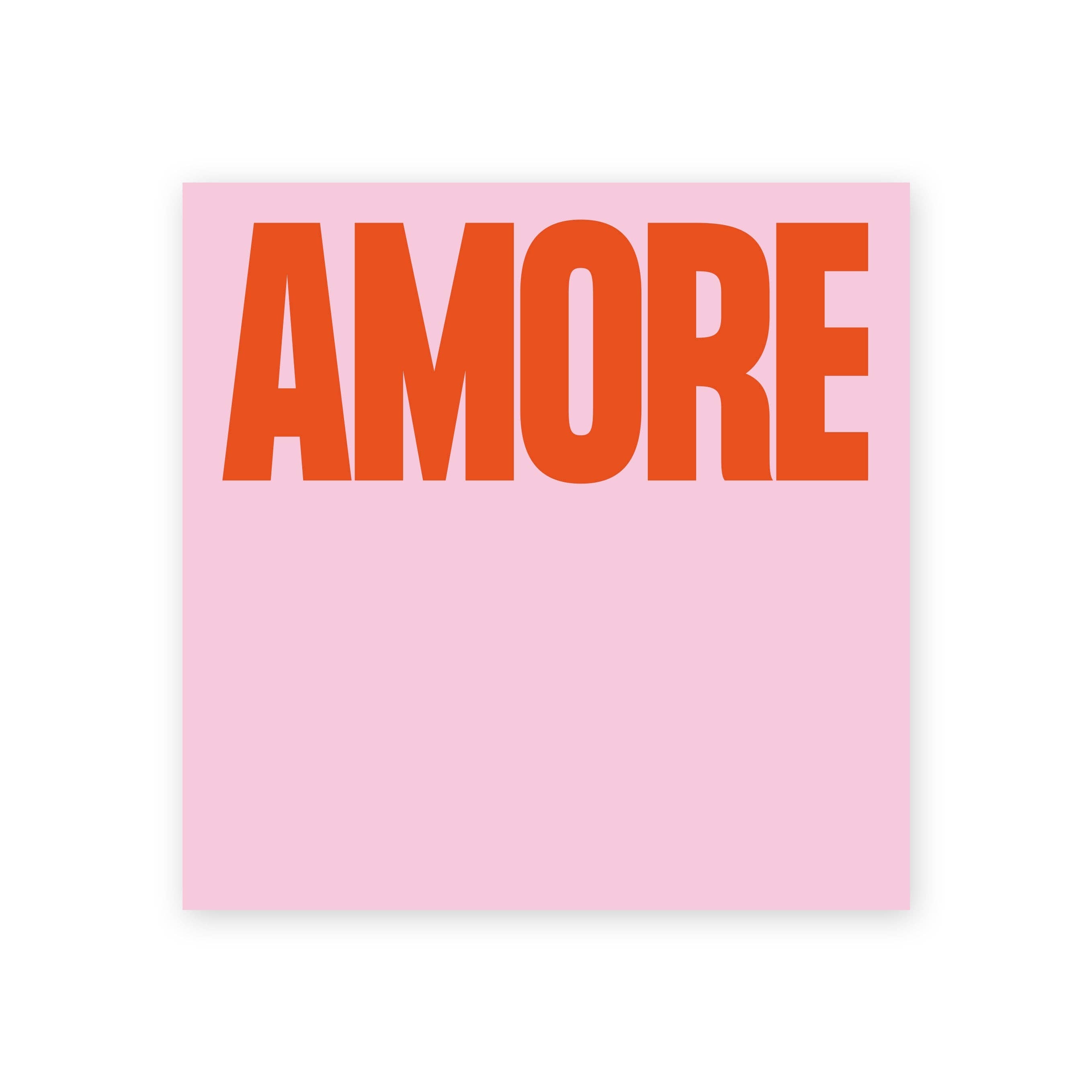 Haftnotizen AMORE – Rosa/Rot, 50 Blatt Navucko