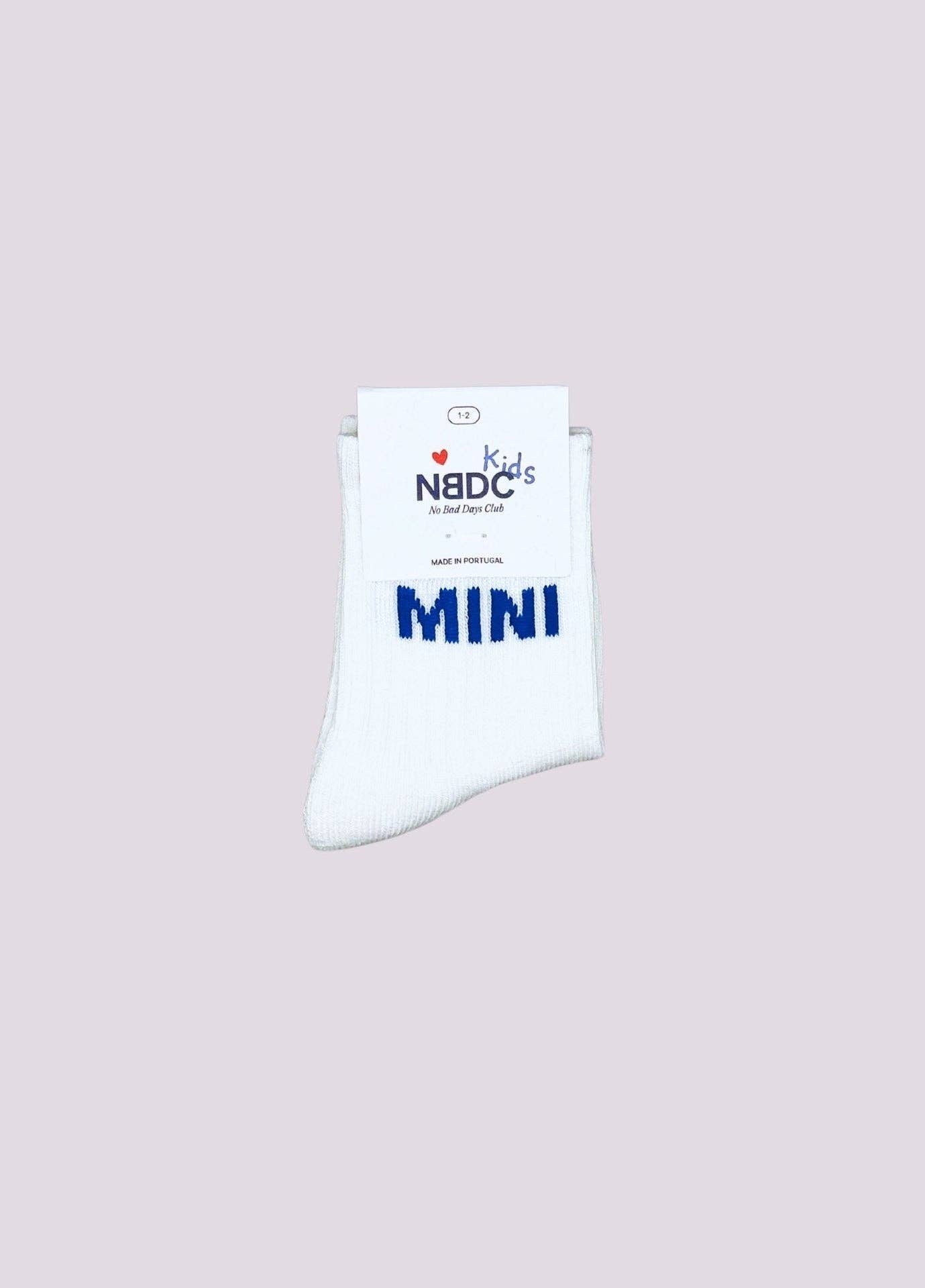 MINI SOCKEN | BLAU No Bad Days Club