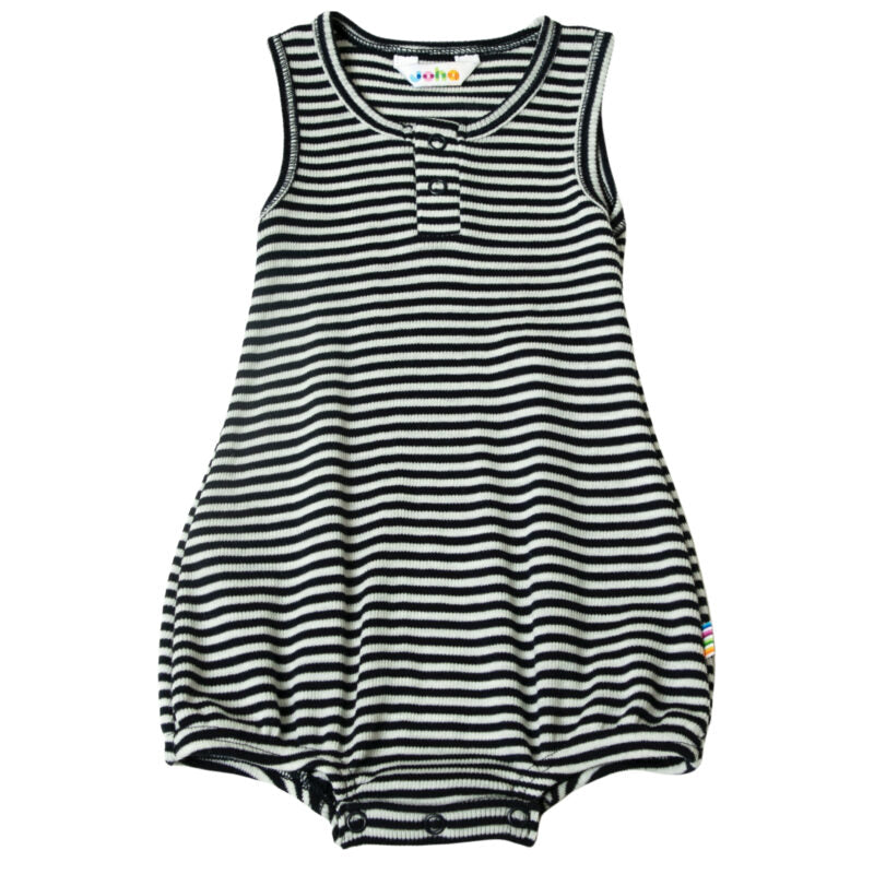 Summersuit Wolle Seide Joha 'Blau gestreift'