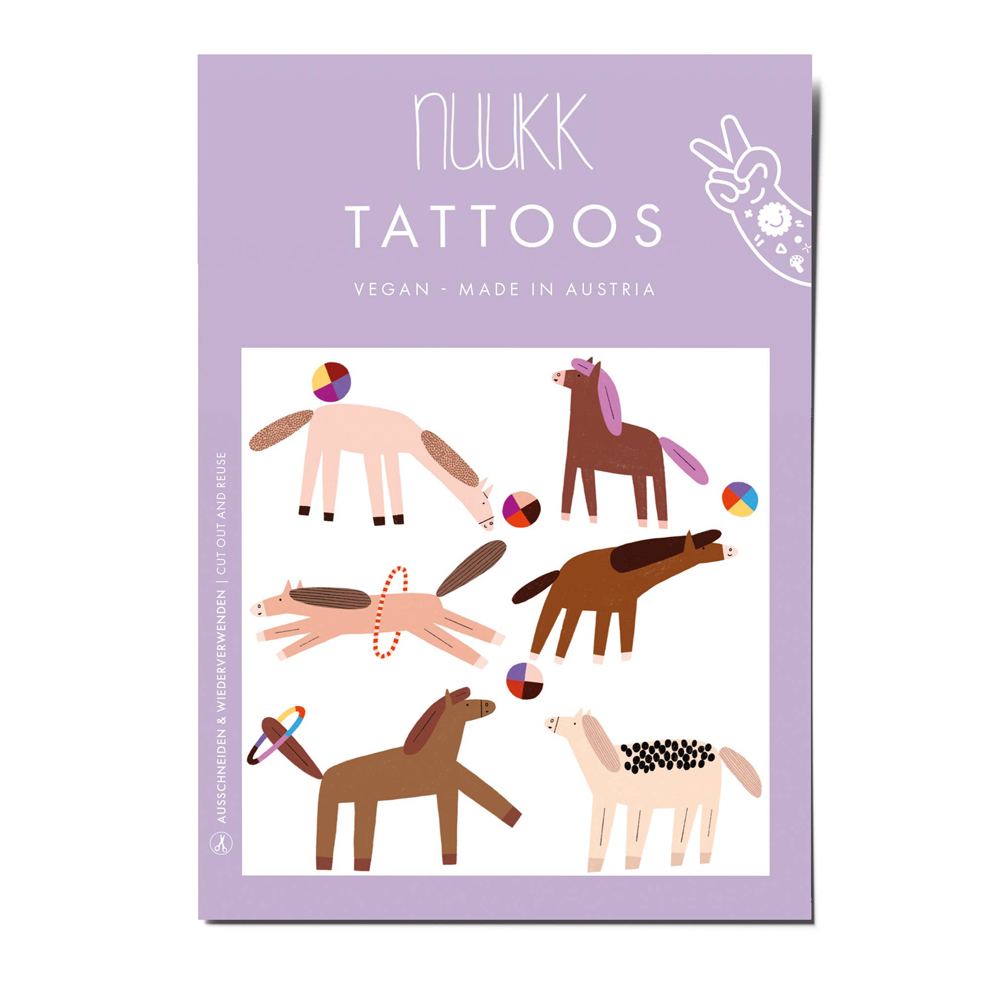 Kindertattoos “Pferde” Nuukk
