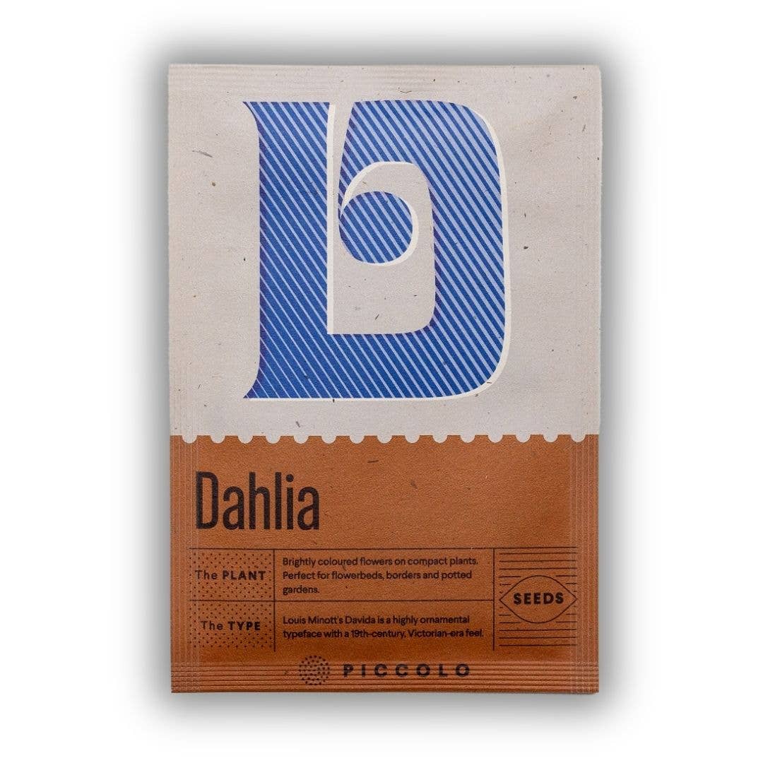 D - Dahlie  Piccolo Seeds