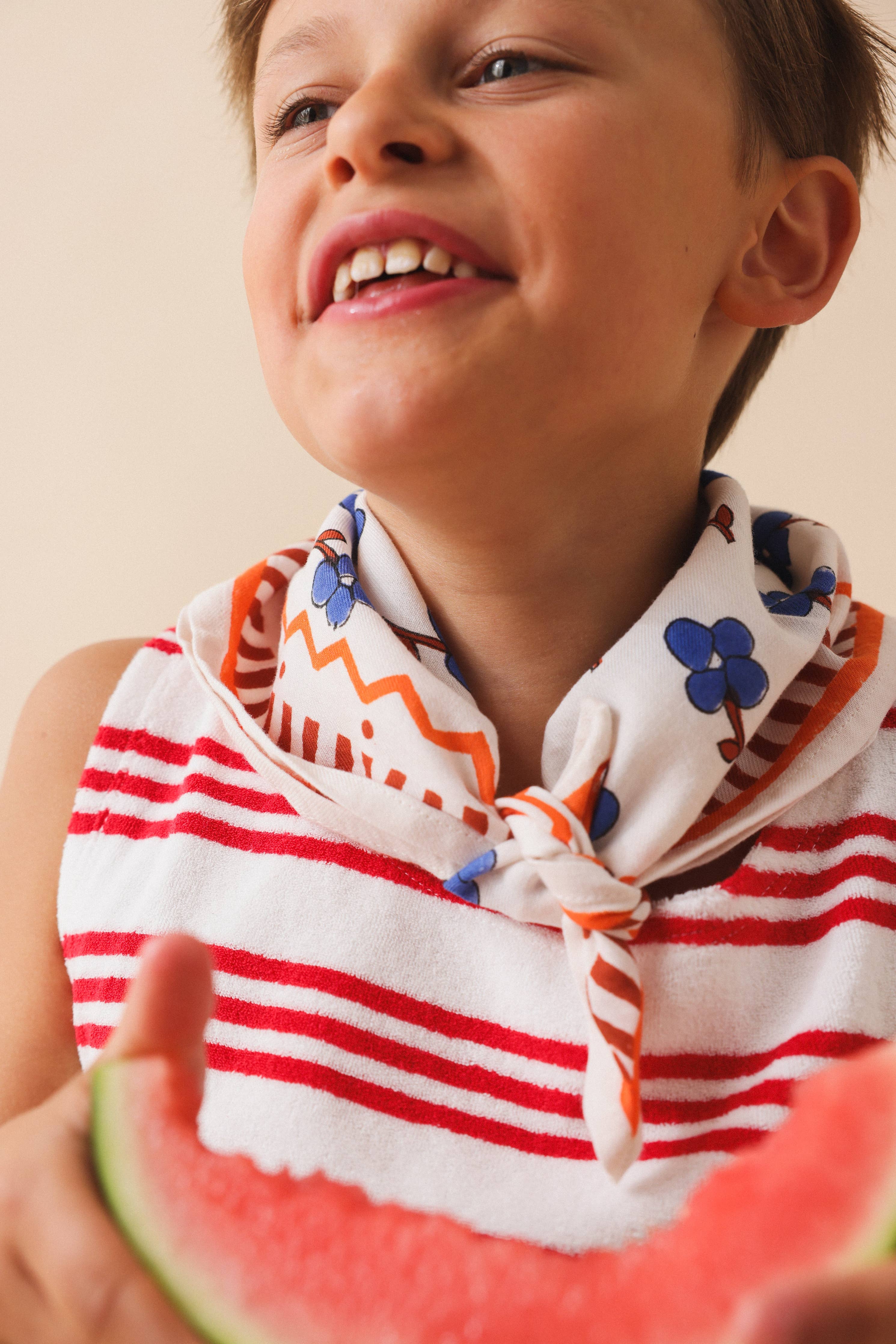 Maison Augustin Baby- Kinder Schal Sky Bloom