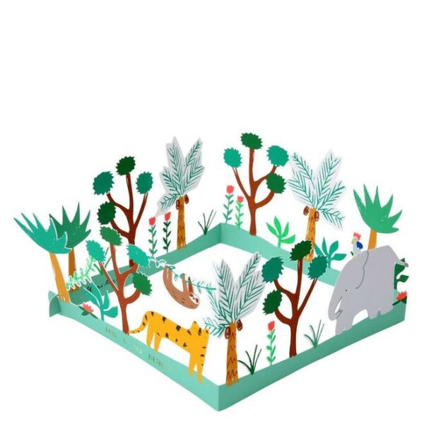 3D-Karte 'Have A Wild Birthday' MeriMeri