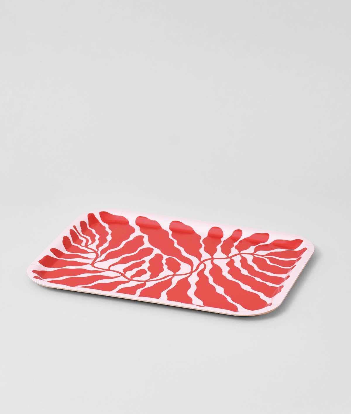 WRAP Mini Tablett "Leaves red"