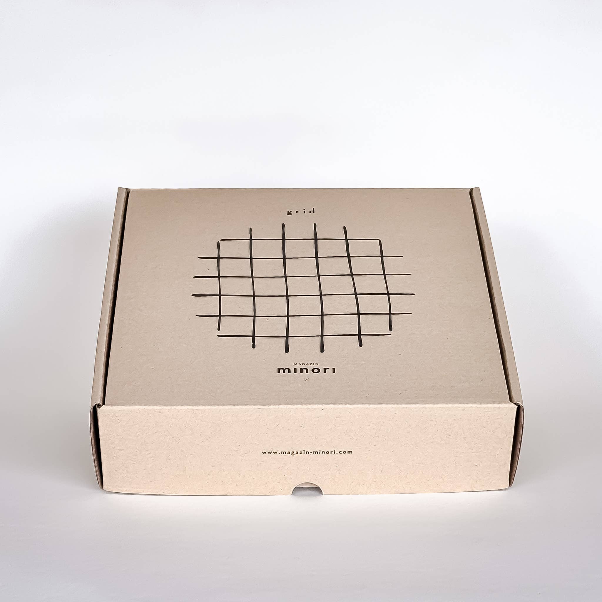 Schale gross Grid - mare blue  Magazin Minori