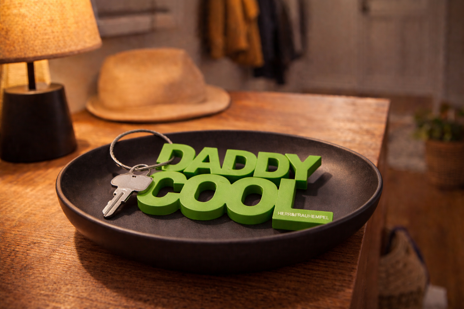 HerrundFrauHempel Schlüsselanhänger DADDY COOL