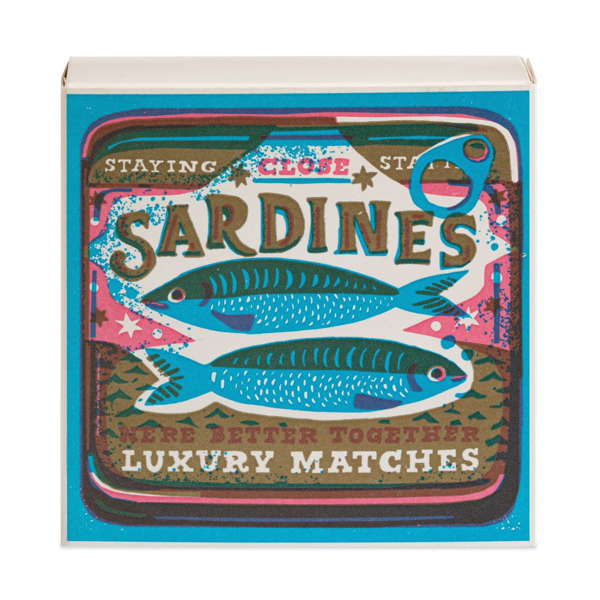 Archivist | Europe - Better Together Sardinen | Quadratische Sicherheitsstreichhölzer