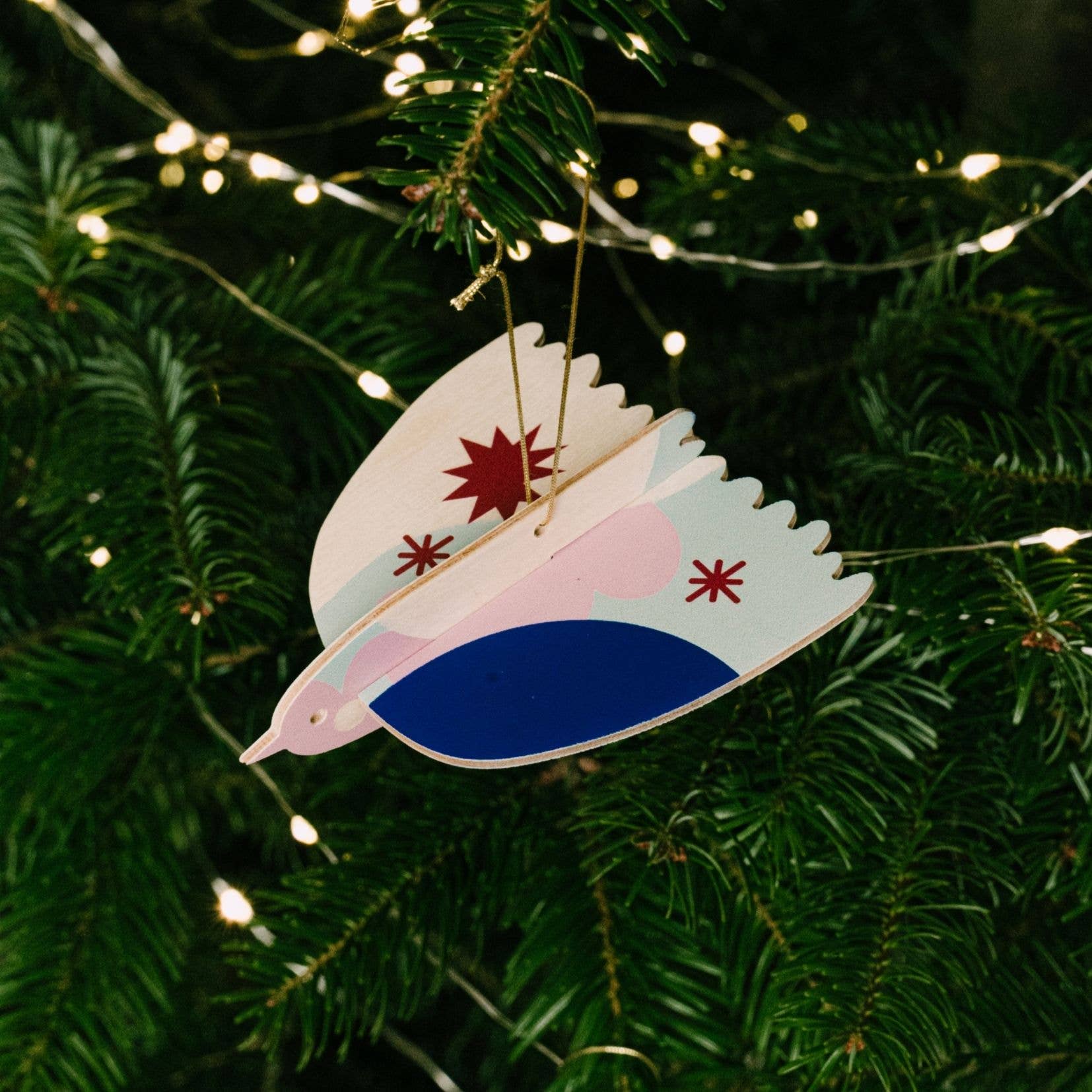 3D-Weihnachtsschmuck, Weihnachtsbaum-Hängedekoration