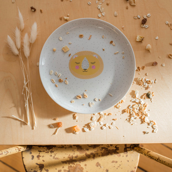 Porzellanteller 'Löwe' AvaundYves