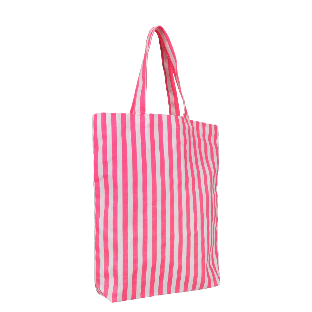 Cotton Bag Shopper Streifenmuster Neon (unterschiedliche Farben)