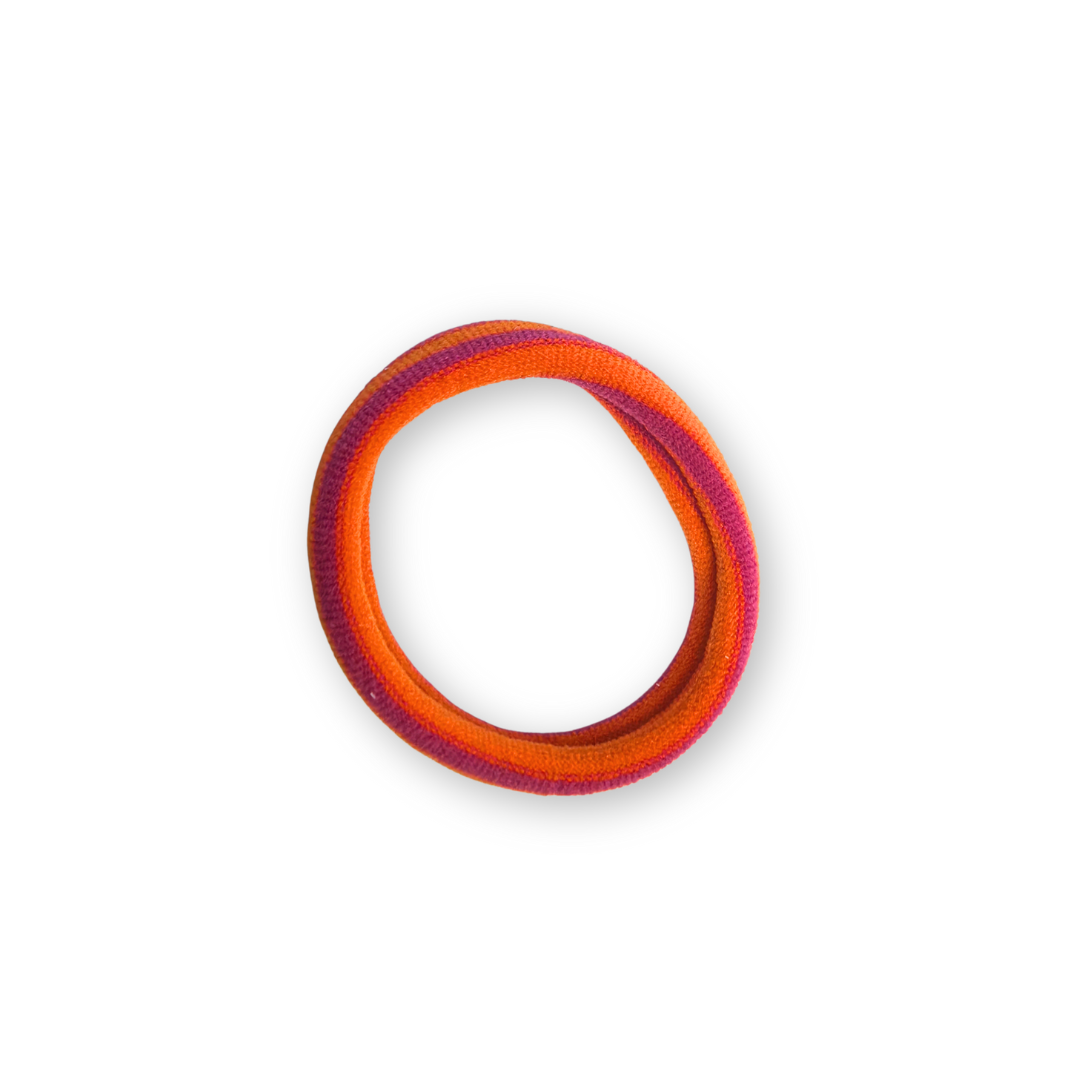 Haargummis - Lulu | orange - pink