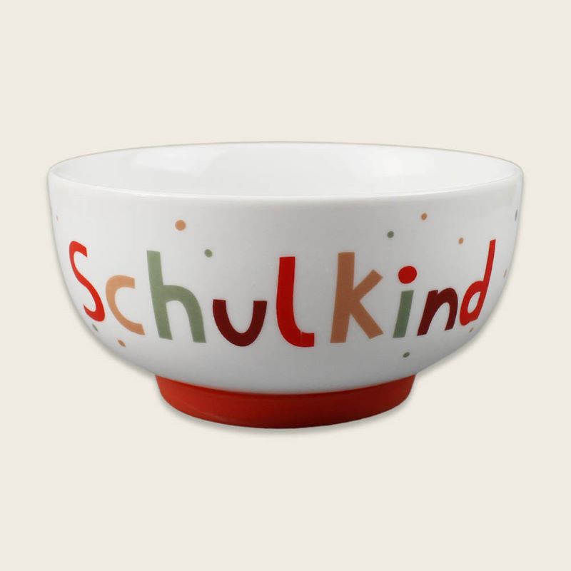 Ava&Yves Porzellan-Set 'Schulkind Under The Sea' mit großem Teller (23cm), Becher und Müslischale