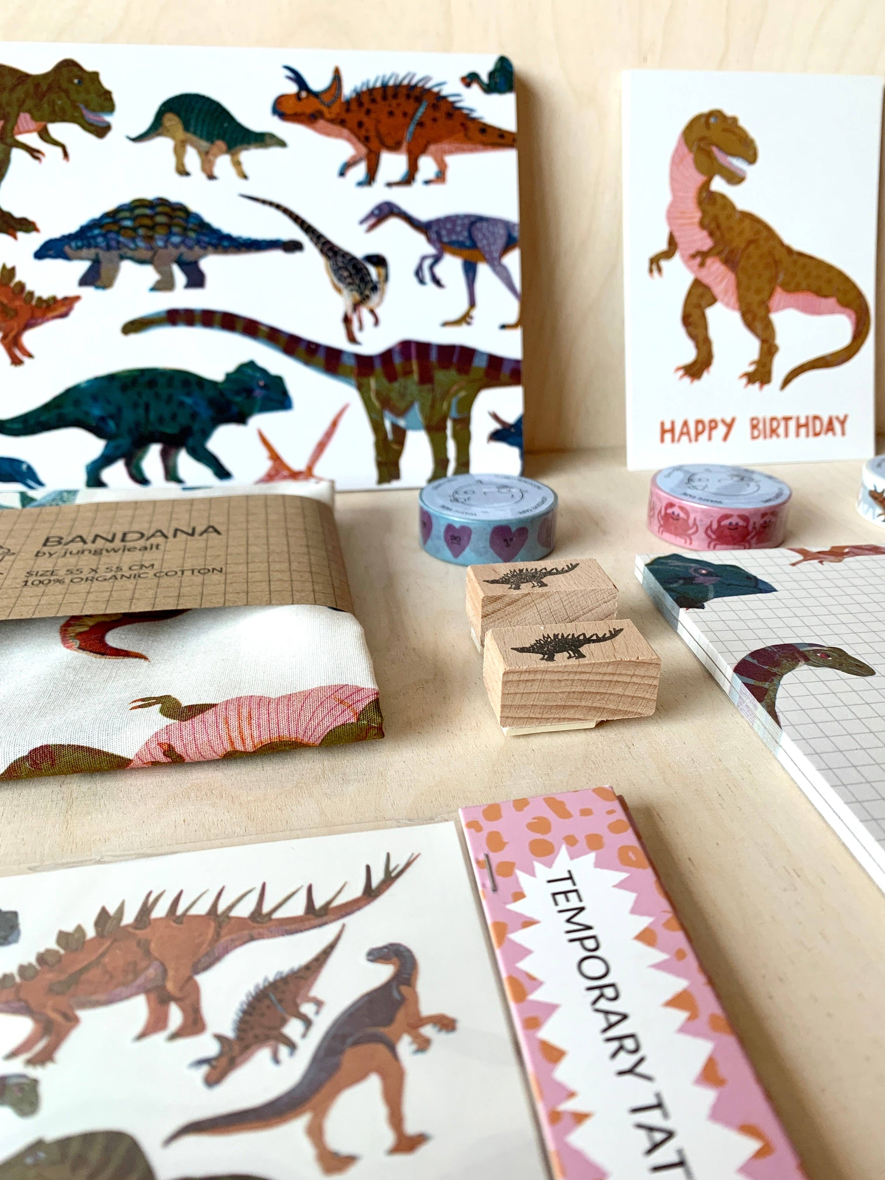 Temporäre Dinosaurier-Tattoos DIN A6