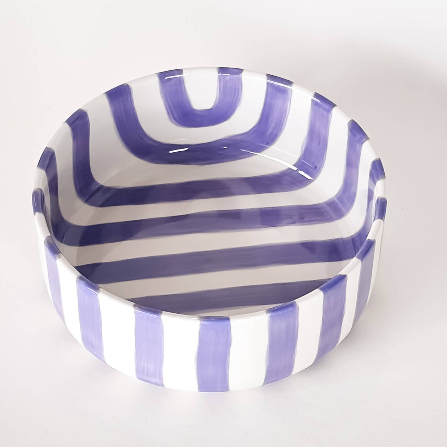 Magazin Minori Schale Stripes - palazzo purple
