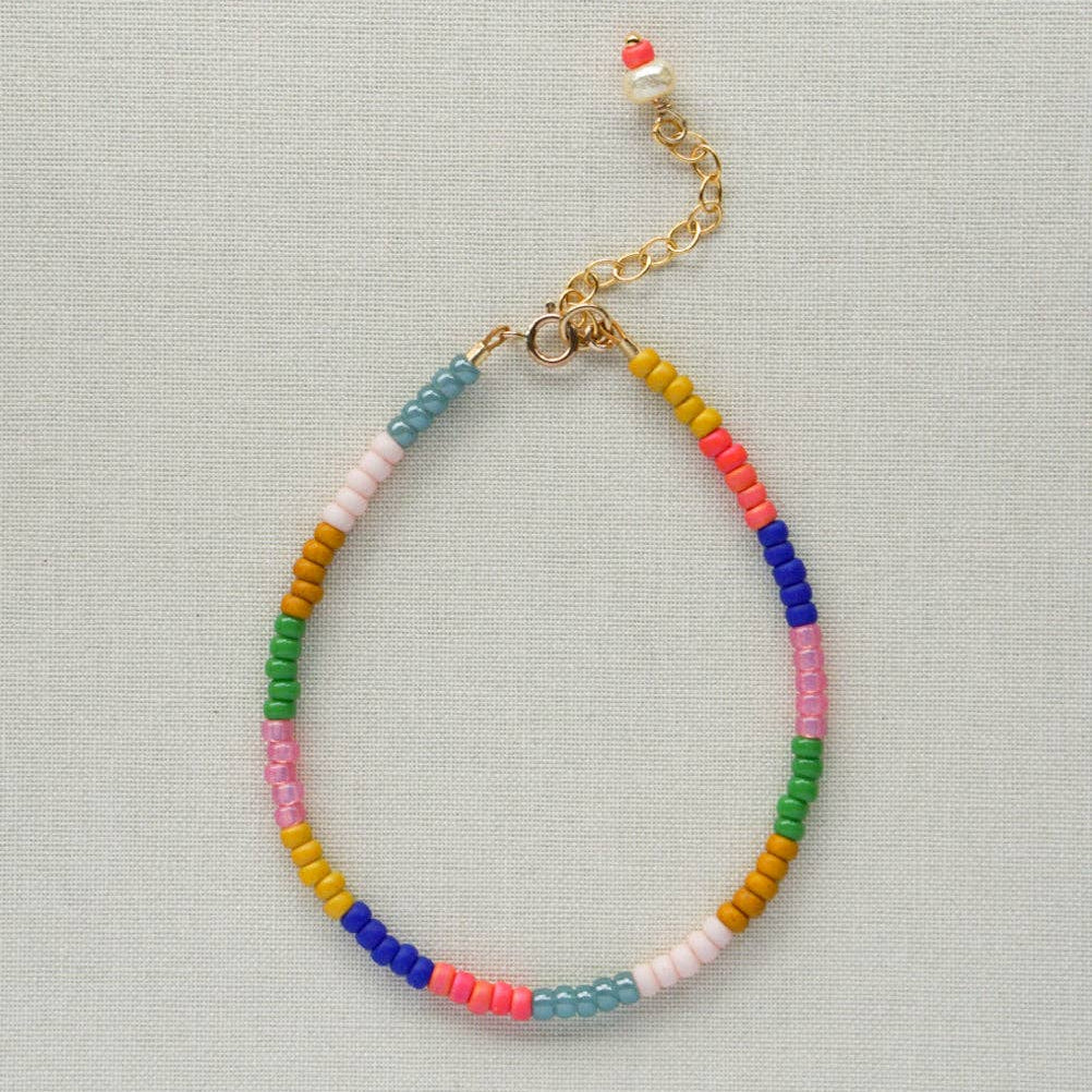 SanSan Maya - Armband aus Glasperlen - summer spice