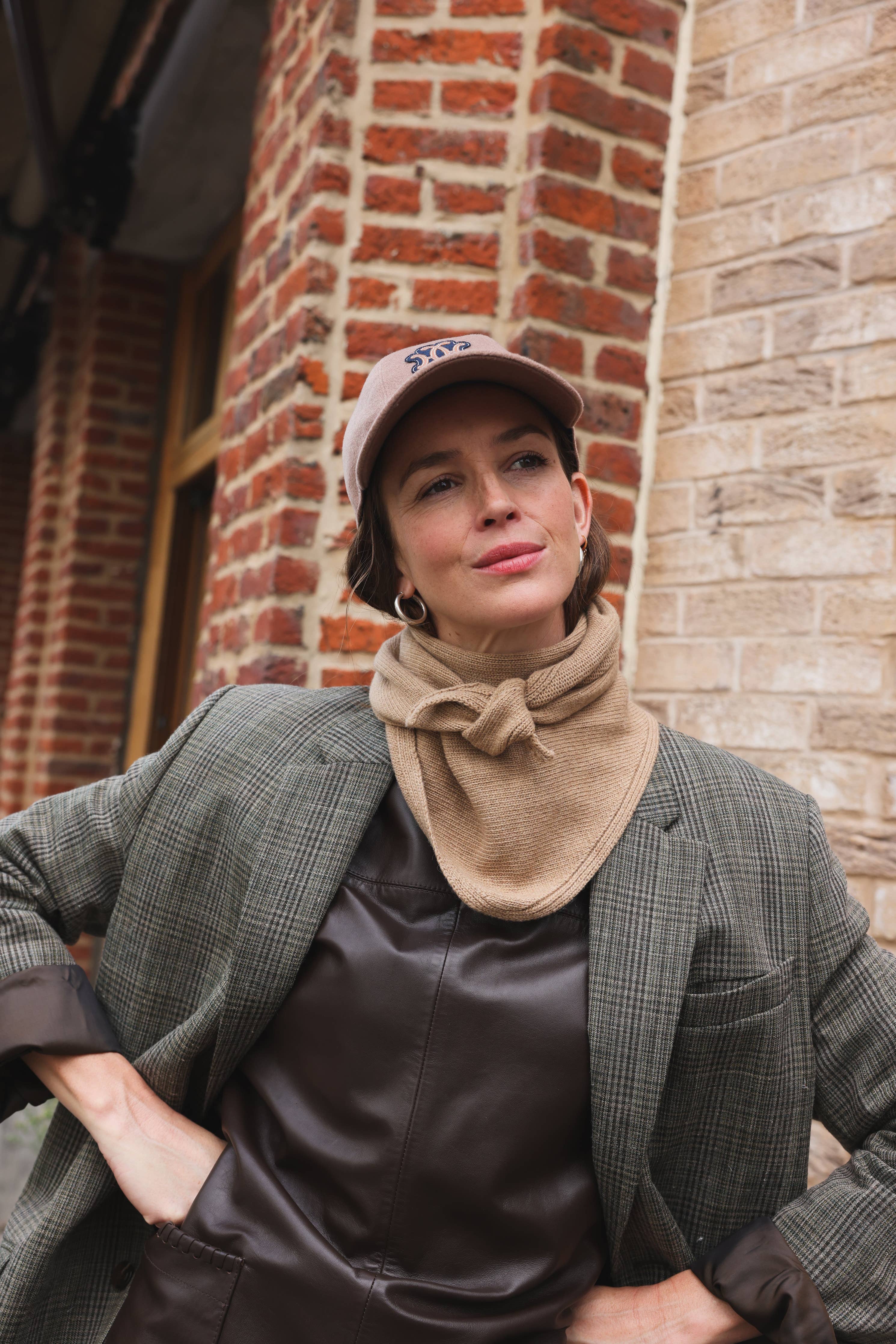 SO FAMILY - "Colette"-Schal Camel