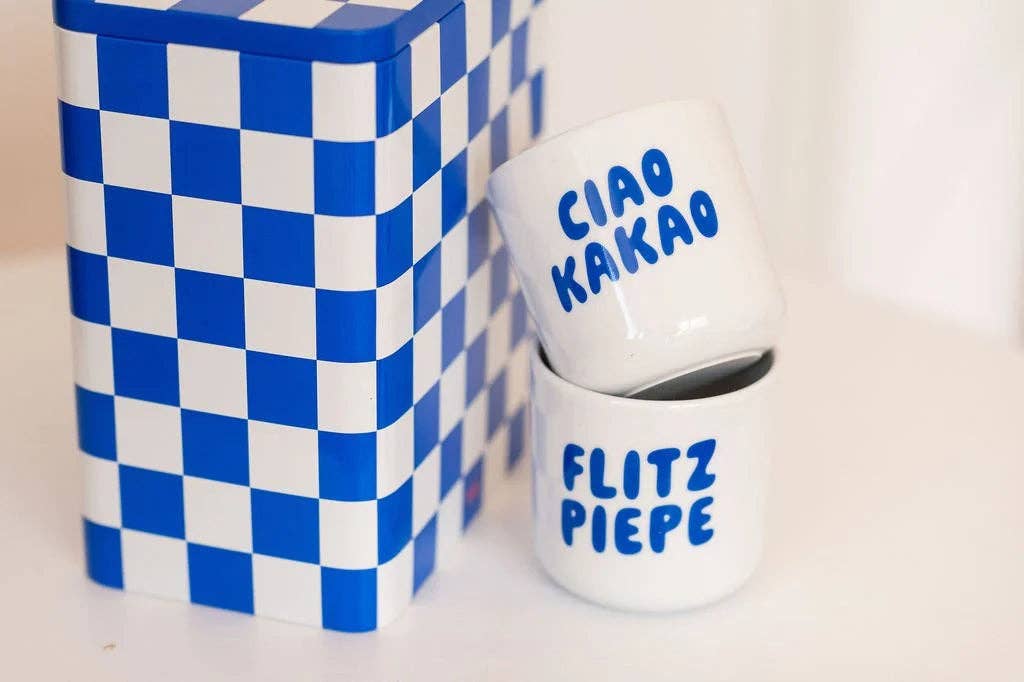 tinyday - Flitzpiepe Becher | blau
