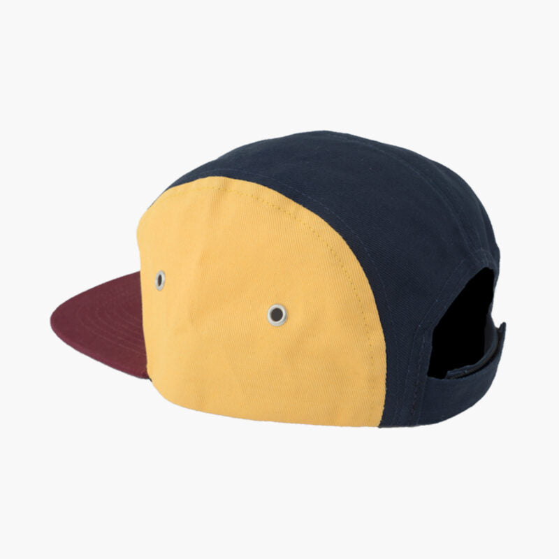 Lil' Boo Kappe 'Block Burgundy 5 Panel'