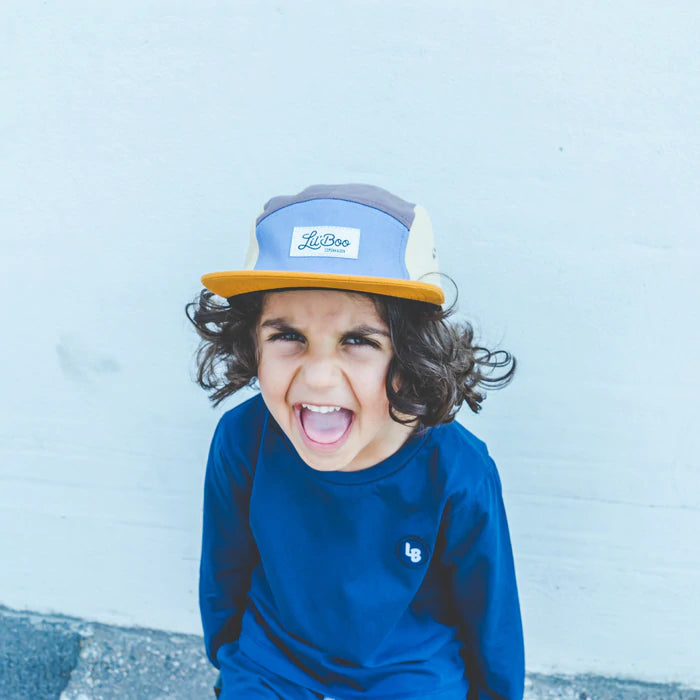 Lil' Boo Kappe 'Block Caramel 5 Panel'